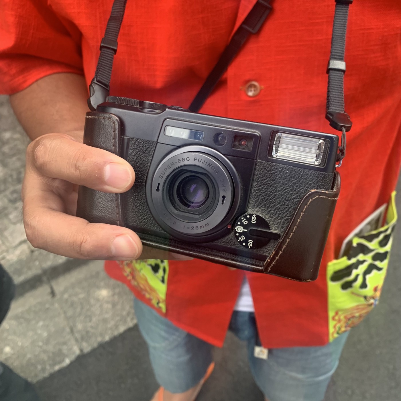 Fuji Klasse Black 35mm フィルムカメラ w/Case