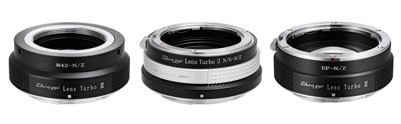 中一光学 Lens Turbo II N/G-N/Z フォーカルレデューサ-