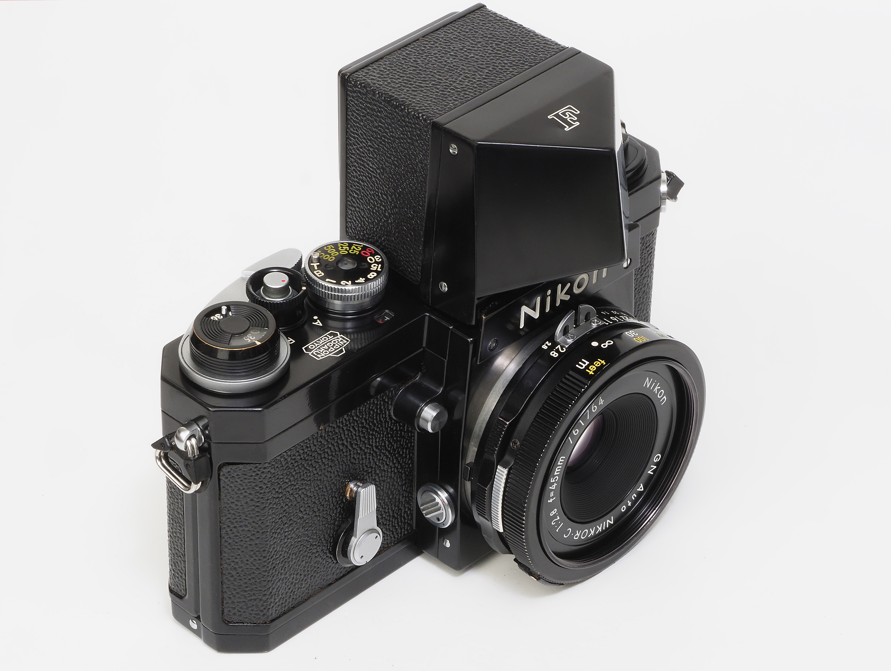 Nikon F3 ボディDW-3 ウエストレベルファインダー 50mm f1.4 