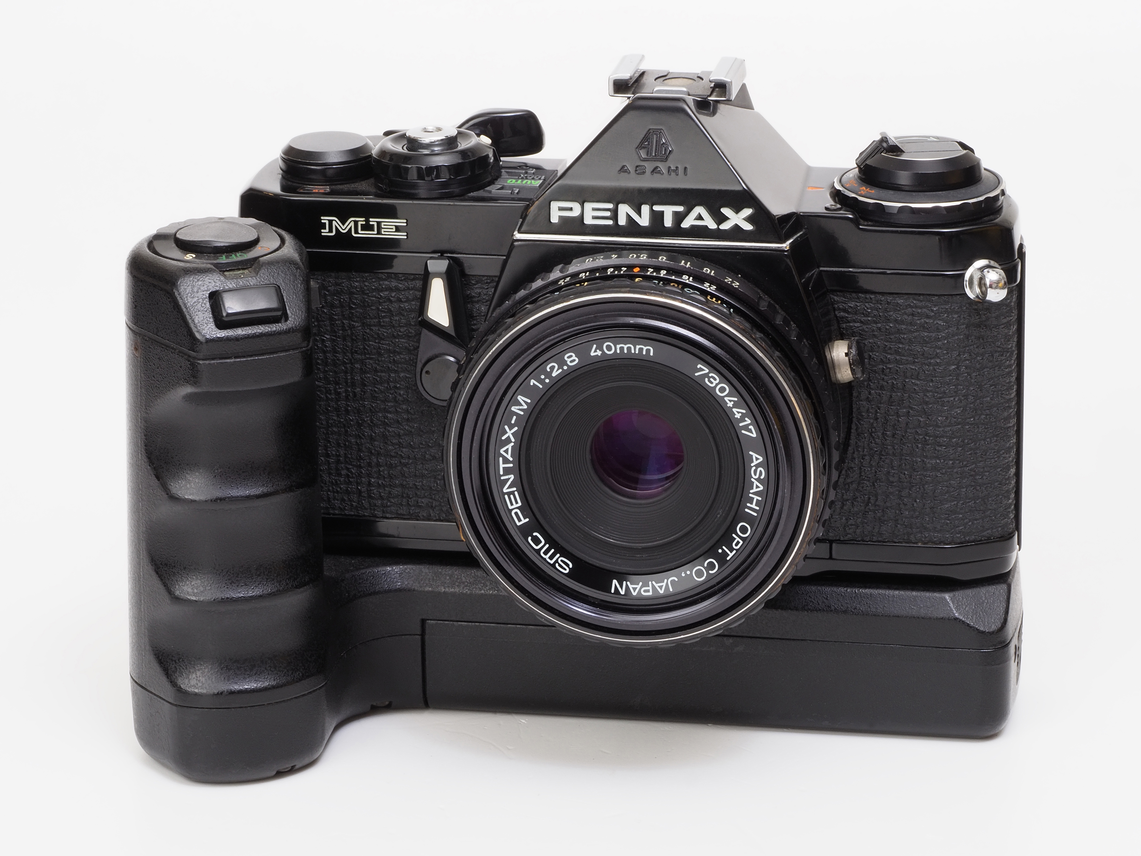 PENTAX ME SUPER ブラックボディ フィルムカメラ 小型軽量 - フィルム