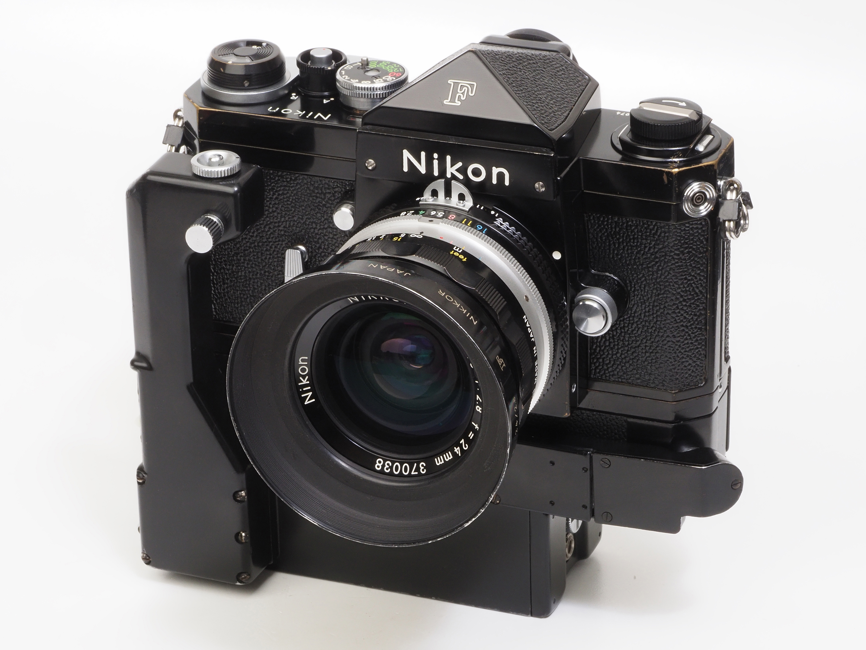 1円～【超希少品 F-36モータードライブ付き】 Nikon ニコン F +F-36 