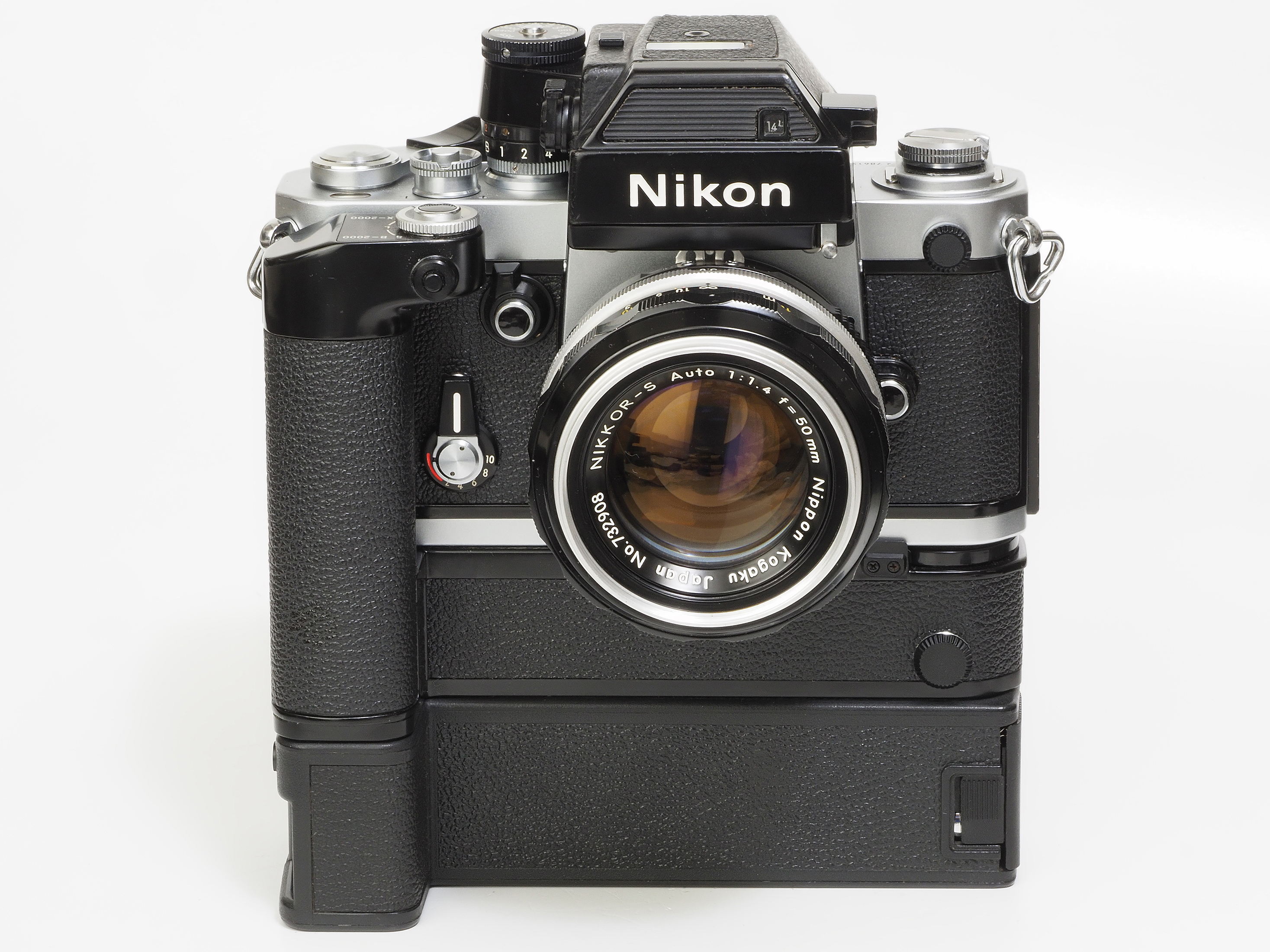 8486 Nikon F2用 モータードライブ MD-2 MB-1 - フィルムカメラ