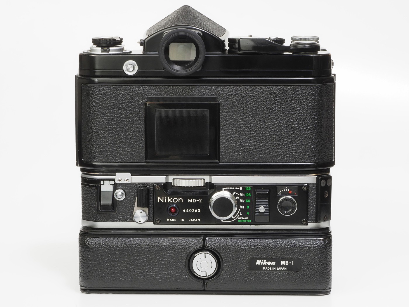 ニコン Nikon F2＋モータードライブ　MD-2 MB-1