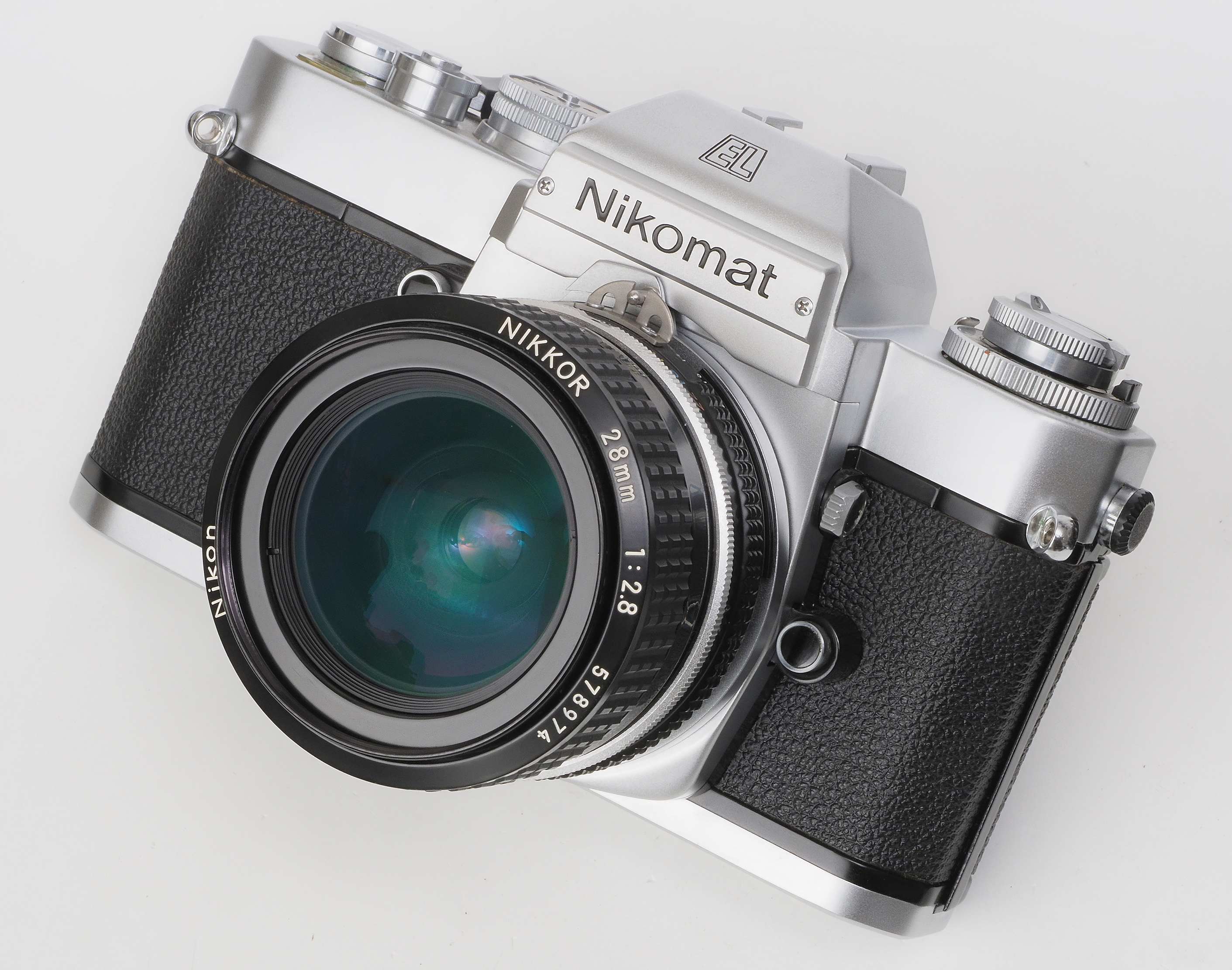 ニコン　フィルムカメラ2台　レンズ2本セット　Nikomat  EL