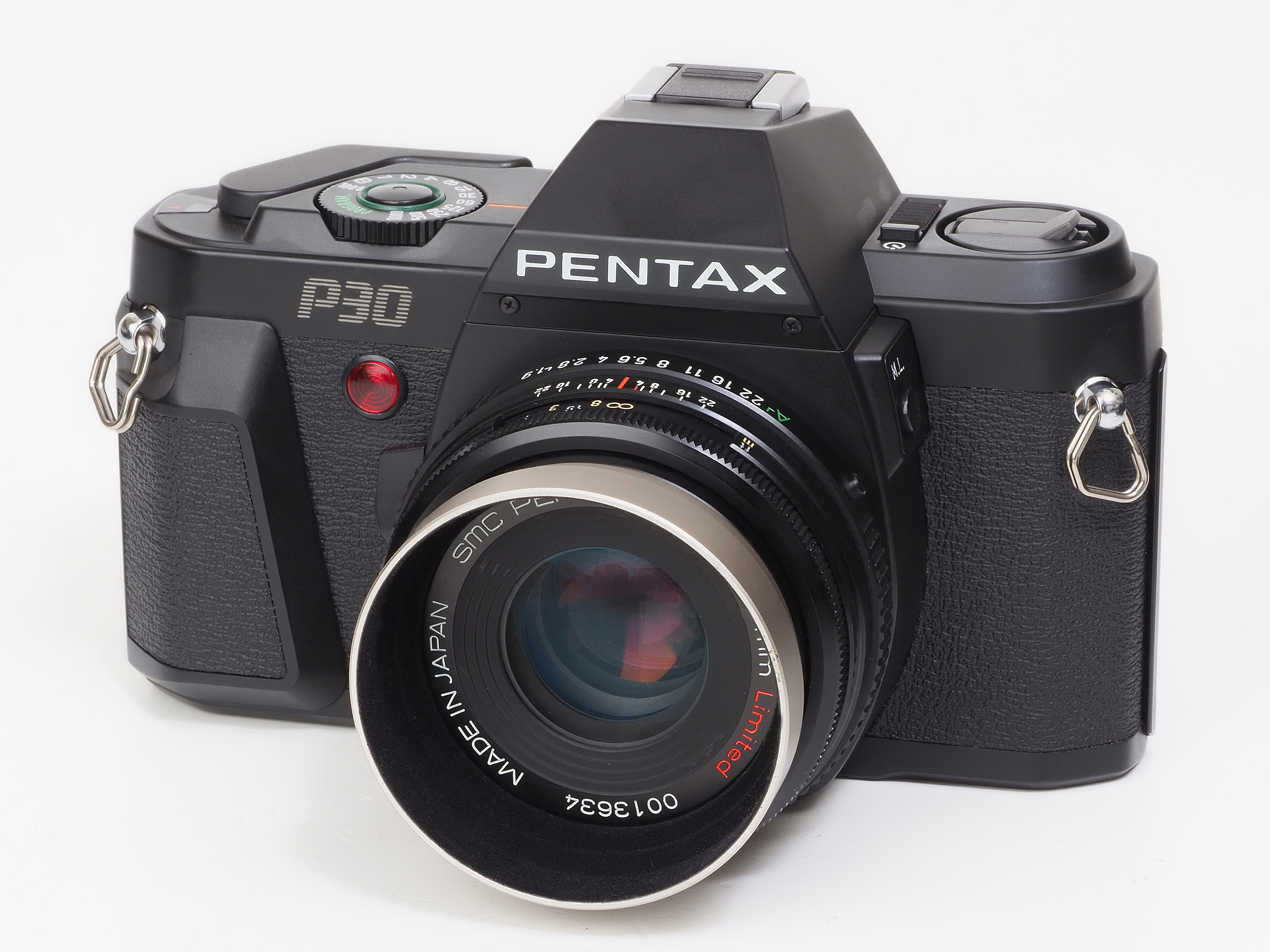 シャッター切れましたペンタックス　PENTAX　フィルムカメラ　Ｐ30DATE　望遠レンズセット