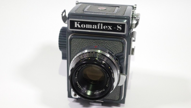 コーワ KOWA 一眼レフ コマフレックスS Komaflex-S 整備済み コンバージョンレンズ付き 美品 127判フィルム使用 - カメラ、光学機器