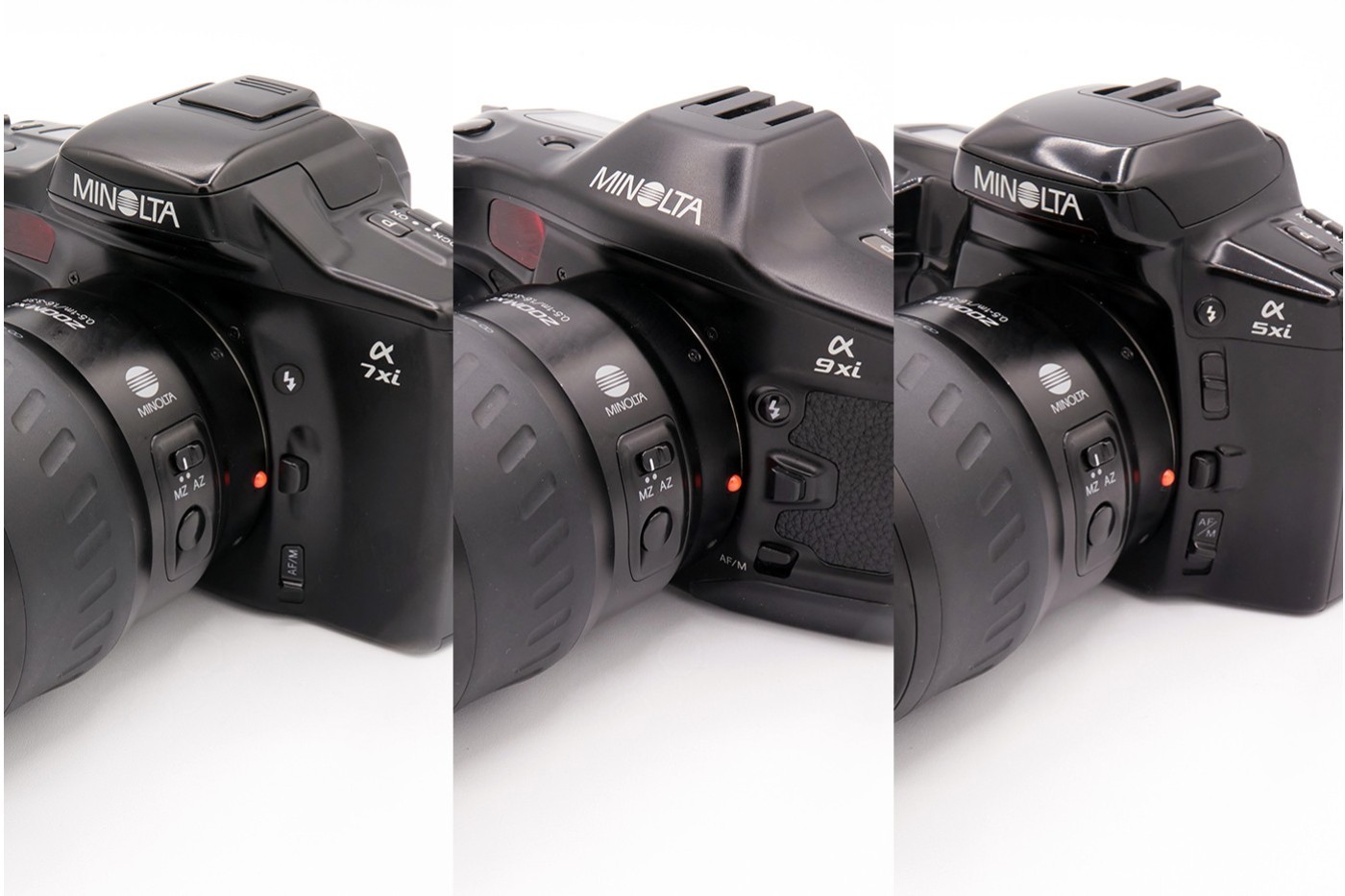 品質一番の MINOLTA α-9 α-707si レンズ等多数付属 フィルムカメラ ...