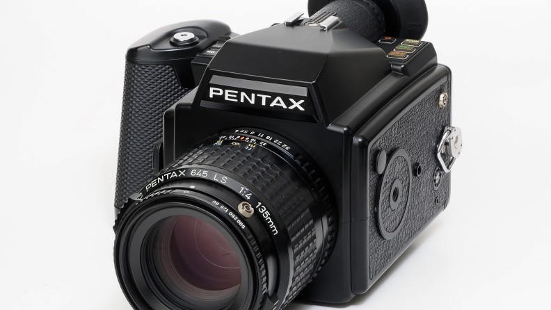 ビール PENTAX smc 645 中判 標準レンズ F2.8 75mm フィルムカメラ