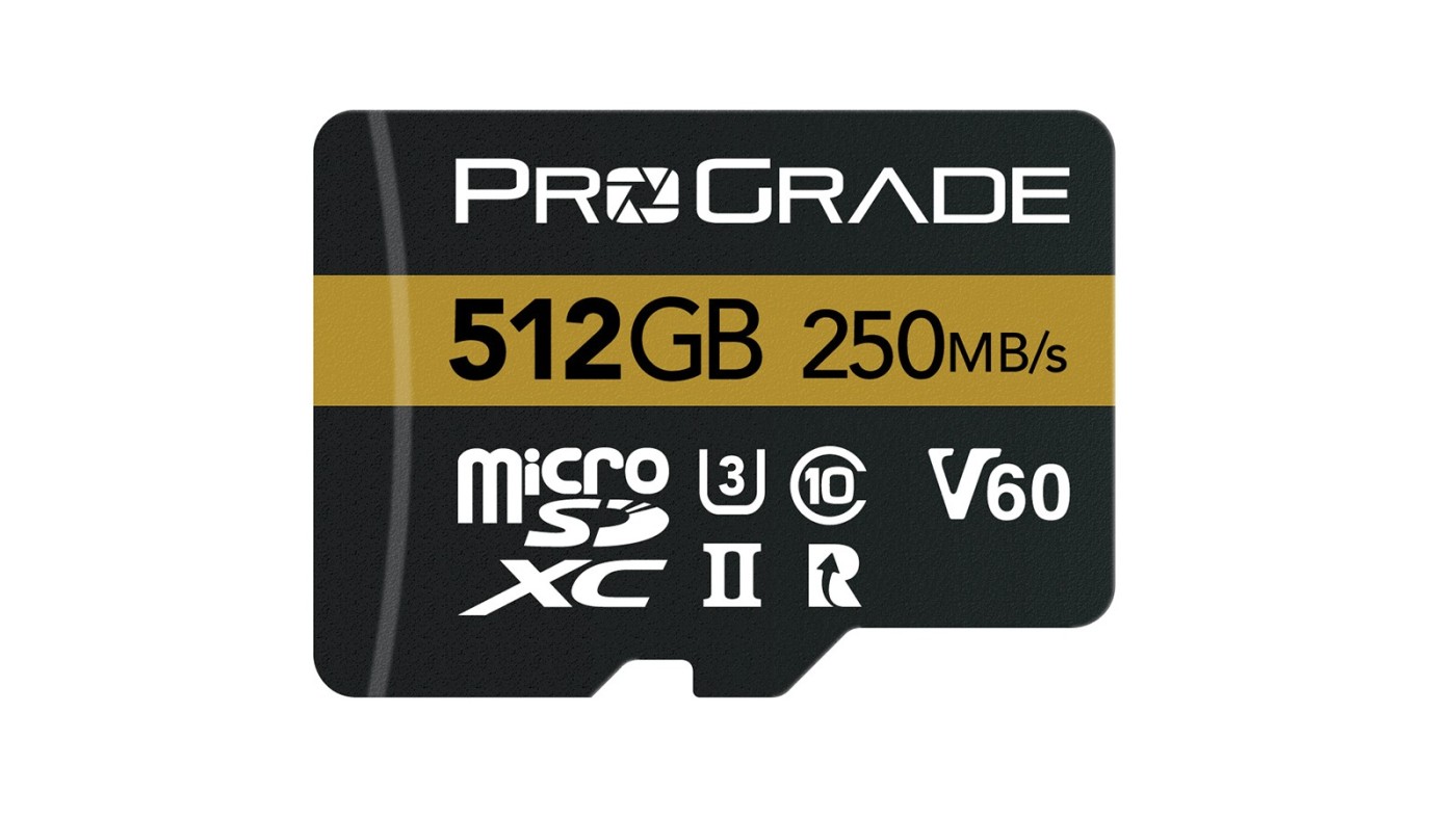 プログレードデジタル、世界初のmicroSDXC UHS-II V60 GOLD 512GBカードを販売開始：Photo u0026 Culture