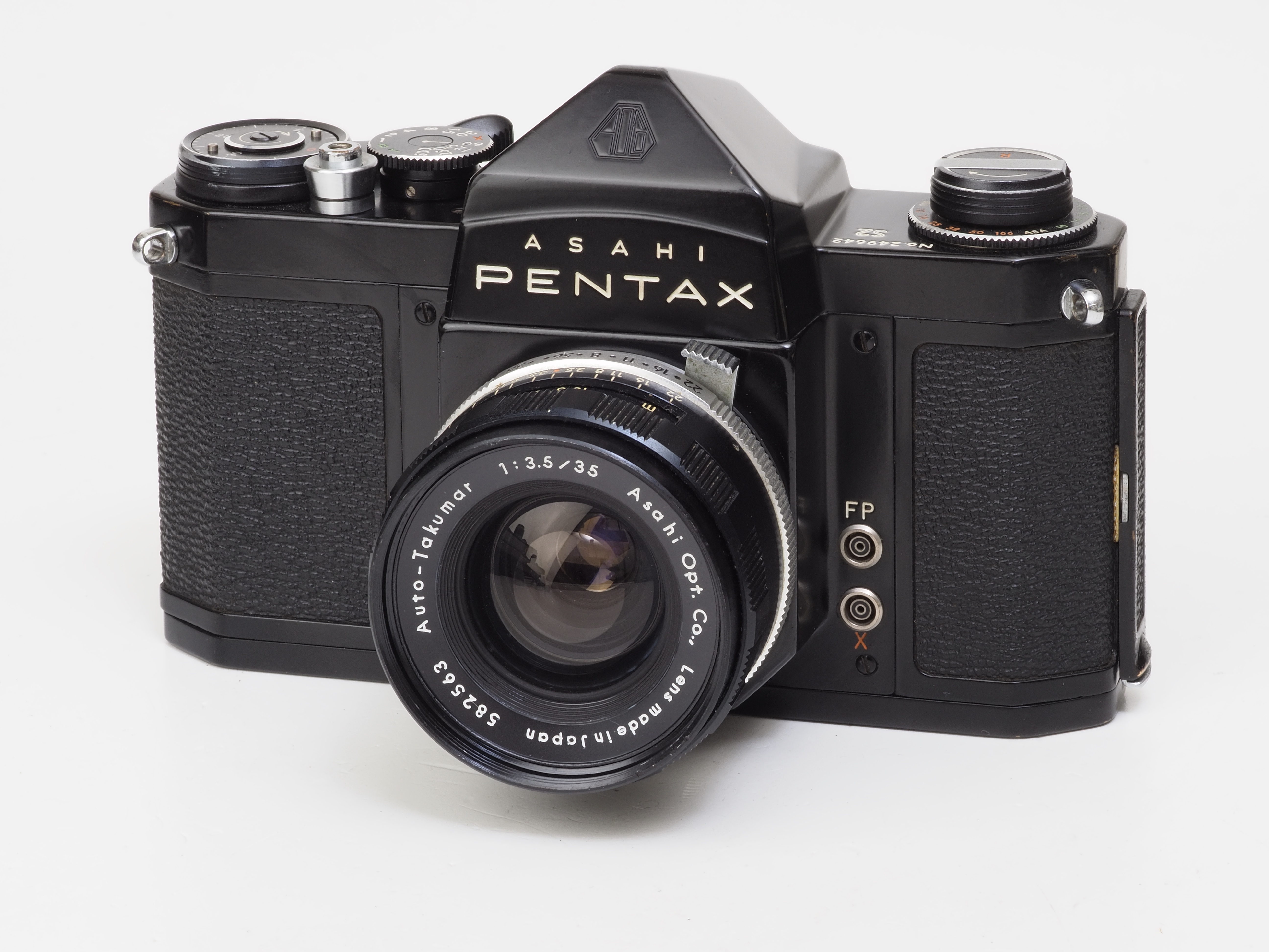 カメラ フィルムカメラ ペンタックス SV (SP兄弟機） + Takumar 35mm ☆MY フィルムカメラ 
