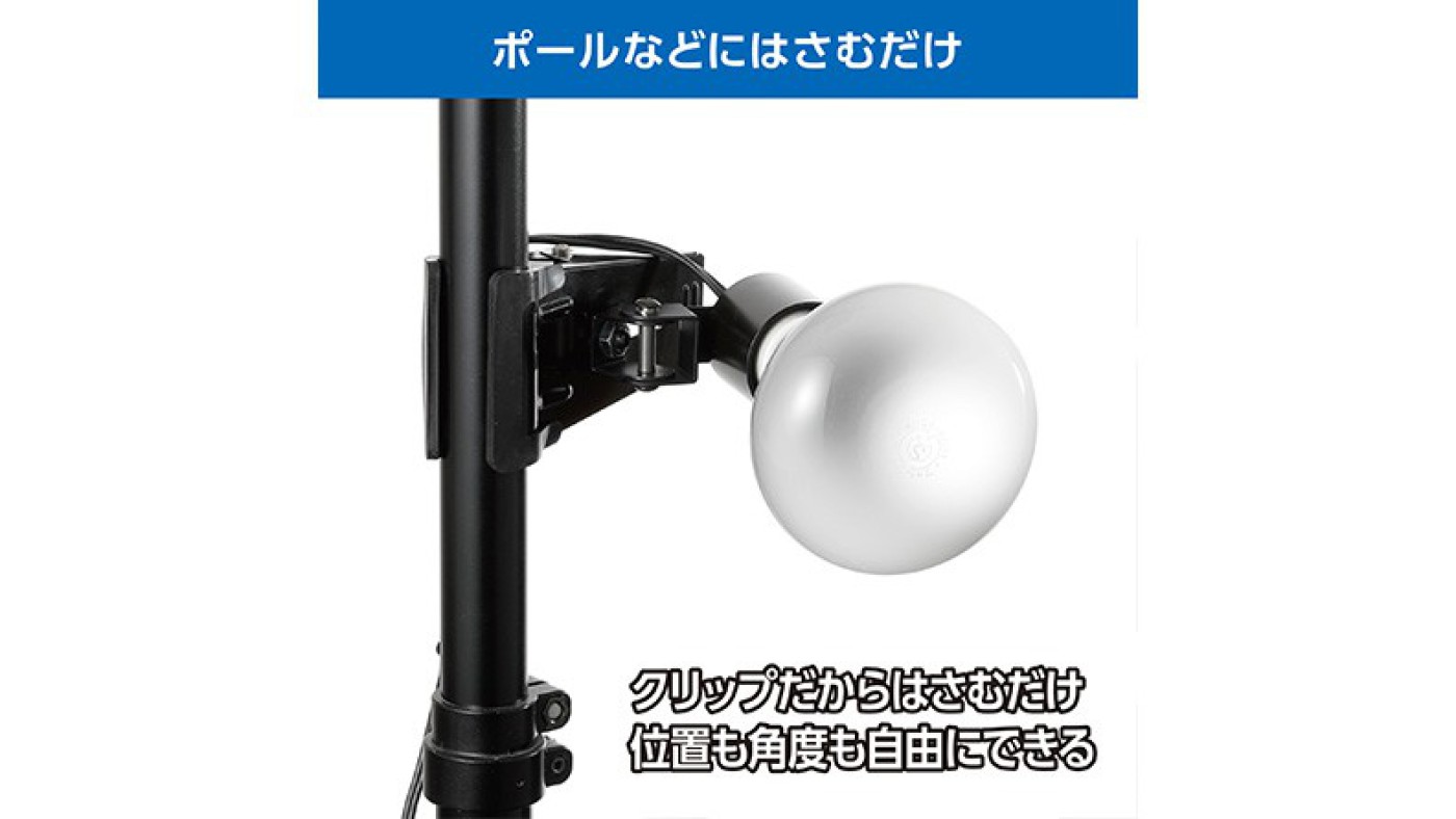 ハクバ写真産業、大型クリップ付きE26規格ランプ用ソケット「サンクリップ IV」発売：Photo  Culture, Tokyo